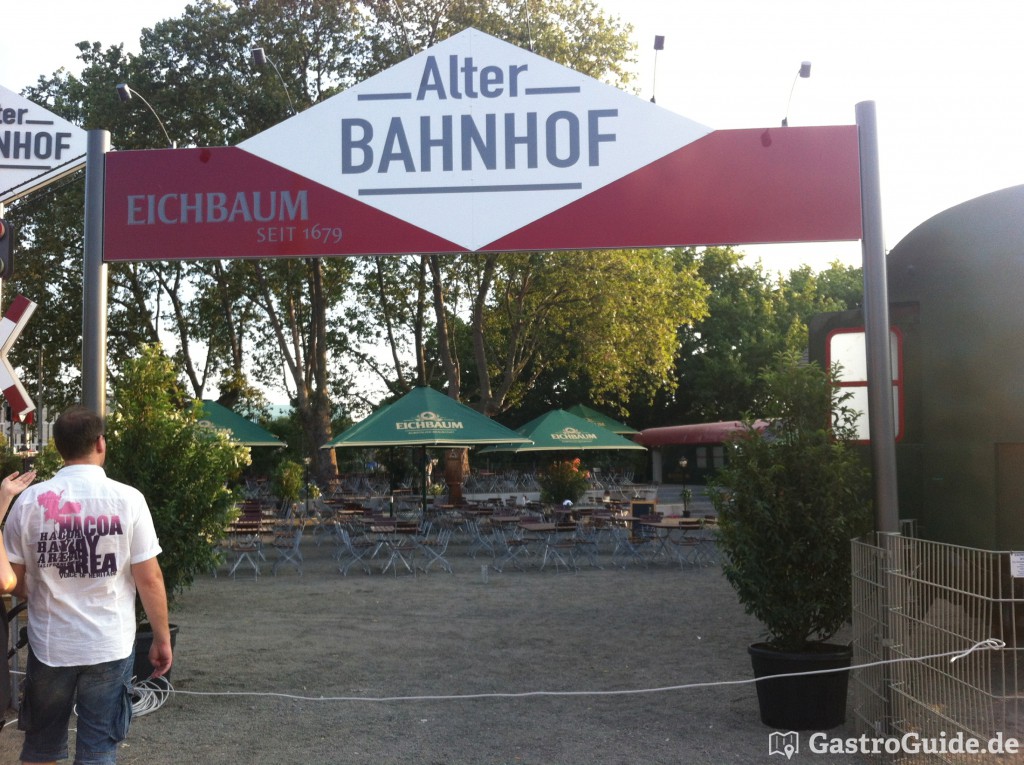 Alter Bahnhof Biergarten in 68169 Mannheim