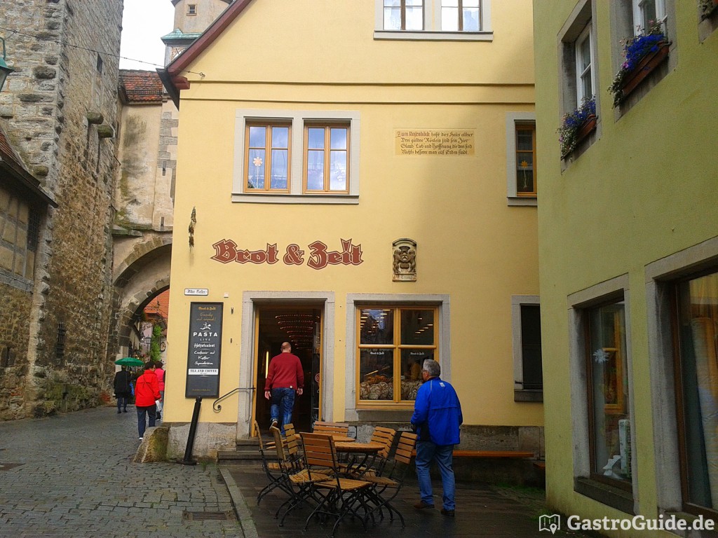 Frühstücken In Rothenburg Ob Der Tauber